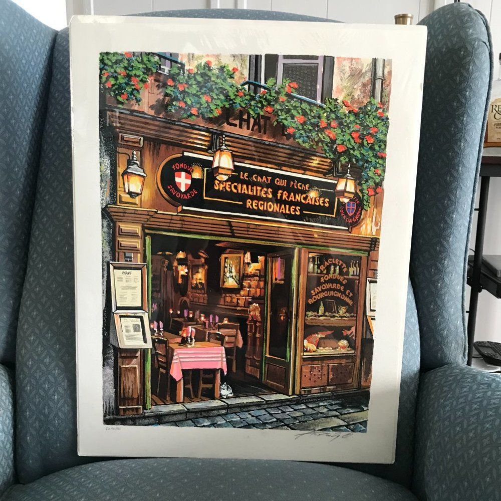 "Specialties Francaises Regiona" by Arkady Ostritsky Serigraph - Picture 3 of 8